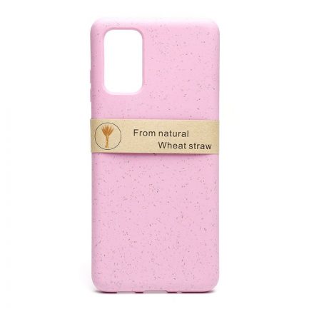 Természetes alapanyagú tok Samsung Galaxy S20 Plus G985F Eco2 Zerowaste pink