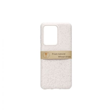 Természetes alapanyagú tok Samsung Galaxy S20 Ultra G988F Eco2 Zerowaste fehér