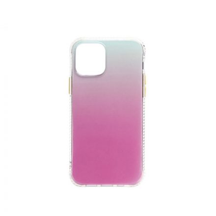 Színátmenetes telefontok iPhone 12/12 Pro pink-zöld