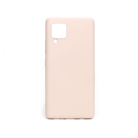 Gumis TPU telefontok Samsung Galaxy A42 5G A426B TJ rózsaszín