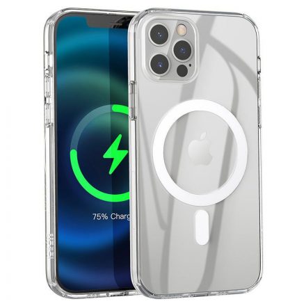 TPU Magsafe telefontok iPhone 12 Mini Hoco Transparent átlátszó