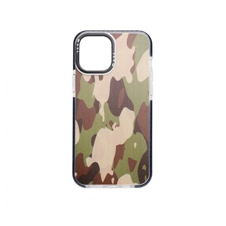 YooUp iPhone 11 Pro Max Mintás Tok Military fekete