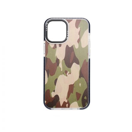 YooUp iPhone 11 Mintás Tok Military fekete