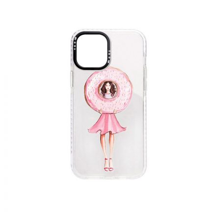 Mintás TPU telefontok Donutgirl iPhone 11 Pro YooUp fehér