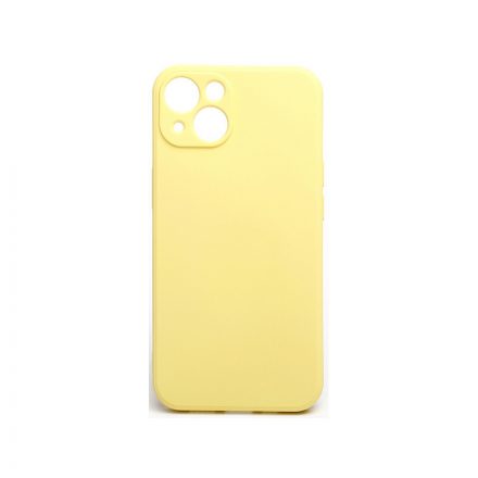 Gumis TPU telefontok iPhone 13 Mini TJ sárga