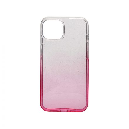 Színátmenetes csillogós TPU telefontok iPhone 13 Mini pink
