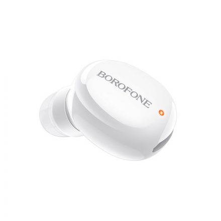 Bluetooth-os mono headset Borofone BC34 Mikey Mini fehér