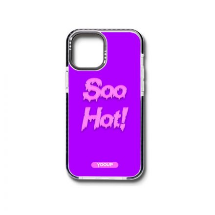 Mintás telefontok Soo Hot iPhone 12 Mini YooUp fekete kerettel