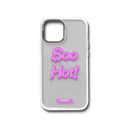 Mintás telefontok Soo Hot iPhone 13 Mini YooUp fehér kerettel