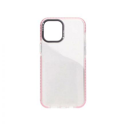 TPU átlátszó telefontok iPhone 13 Mini YooUp pink kerettel