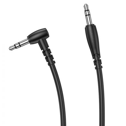 3.5 mm-es Jack csatlakozós audiókábel 2 méter Borofone BL10 Aux Audio (Jack) fekete