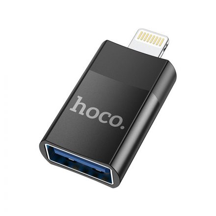 Lightning/USB 2.0 adapter Hoco UA17 fekete