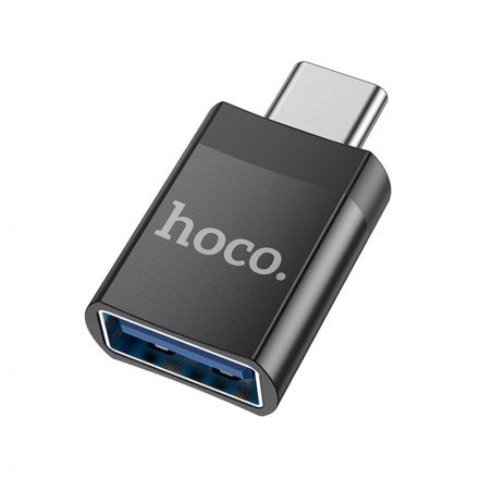 Type-C/USB 3.0 adapter Hoco UA17 fekete