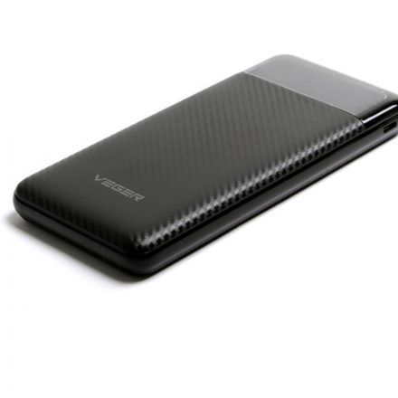 Power Bank 10000 mAh Veger L11 (VP1087) fekete