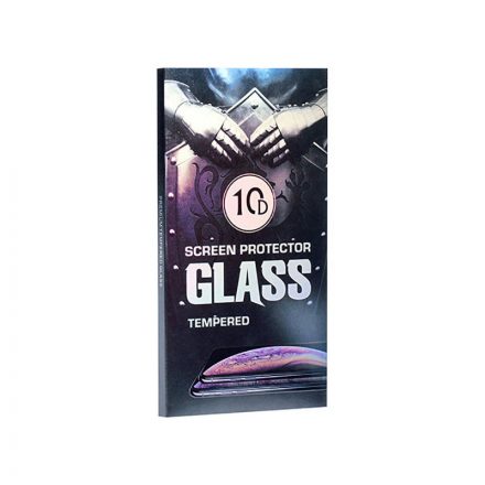 Karc és ütésálló üvegfólia fekete kerettel Samsung Galaxy A73 5G A736B 10D