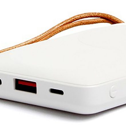 MagSafe Power Bank 10000 mAh Veger Magon (W1151)  Type-C - Lightning csatlakozóval fehér