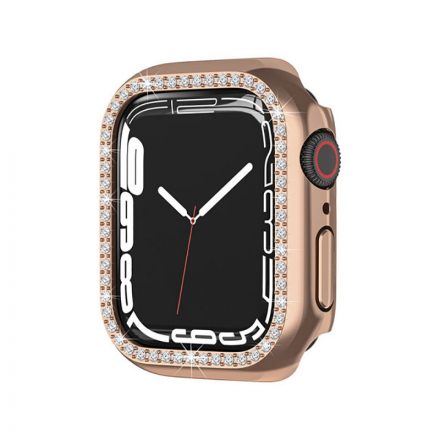 Köves TPU óratok Apple Watch 7 - 41 mm rose gold