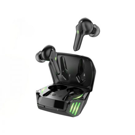 Bluetooth fülhallgató, headset Hoco S21 Magic Shadow Gaming fekete