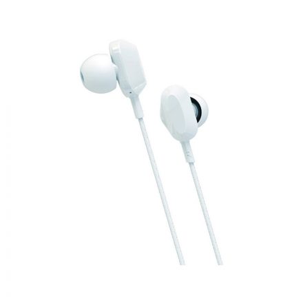 Vezetékes fülhallgató, headset 3,5 mm-es Jack csatlakozóval Inkax EP-15 1.2 méter hosszú fehér