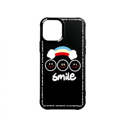 Mintás telefontok Smile iPhone 12/12 Pro YooUp fekete