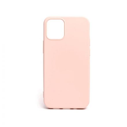 Gumis TPU telefontok iPhone 12/12 Pro YooUp Alpha rózsaszín