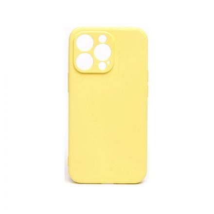 Gumis TPU telefontok iPhone 13 Pro YooUp Alpha sárga