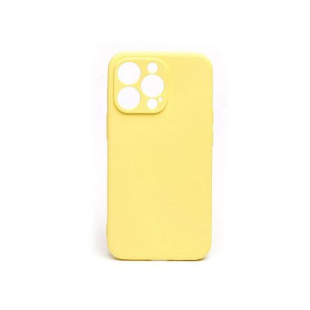 Gumis TPU telefontok iPhone 13 Pro Max YooUp Alpha sárga