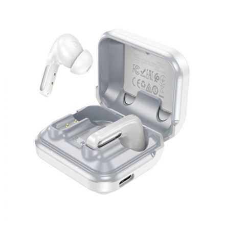 Bluetooth fülhallgató, stereo headset YooUp E11 5.1 TWS fehér
