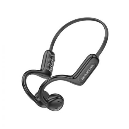 Bluetooth fülhallgató, headset Borofone BE57 Charm Sport fekete