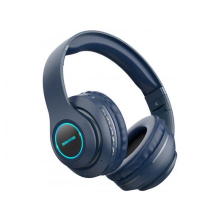 Bluetooth fejhallgató, stereo headset Borofone BO17 sötétkék