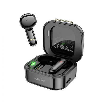 Bluetooth fülhallgató, headset Borofone BW16 TWS fekete