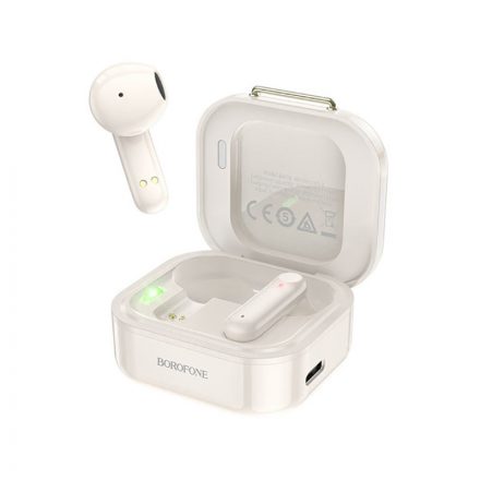 Bluetooth fülhallgató, headset Borofone BW16 TWS fehér