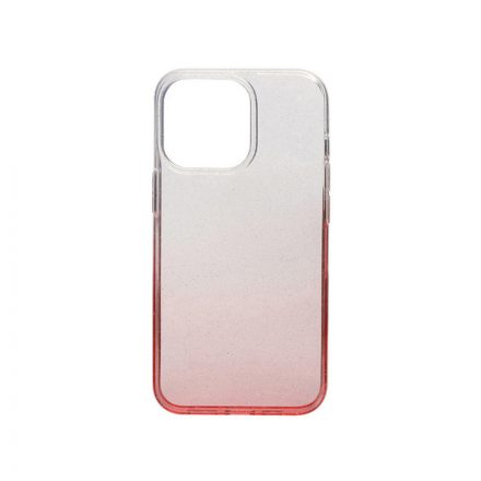 Színátmenetes csillogós Tpu telefontok iPhone 14 Pro 6.1 colos piros
