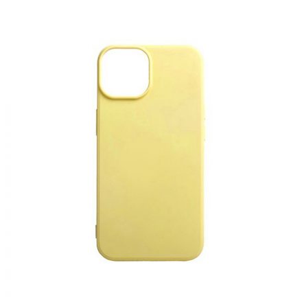 Gumis TPU telefontok iPhone 14 6.1 colos YooUp Alpha sárga