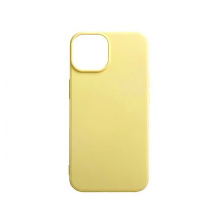 Gumis TPU telefontok iPhone 14 Plus 6.7 colos YooUp Alpha sárga