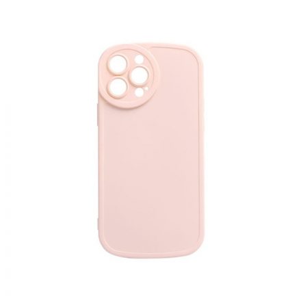 Lekerekített matt TPU telefontok iPhone 12 Pro 6.1 colos YooUp Rounded Matte rózsaszín