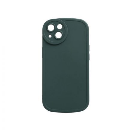 Lekerekített matt TPU telefontok iPhone 13 6.1 colos YooUp Rounded Matte sötétzöld