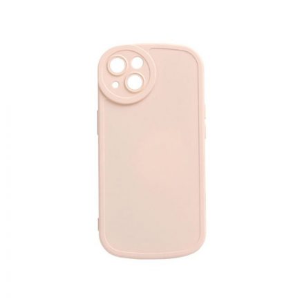 Lekerekített matt TPU telefontok iPhone 13 6.1 colos YooUp Rounded Matte rózsaszín