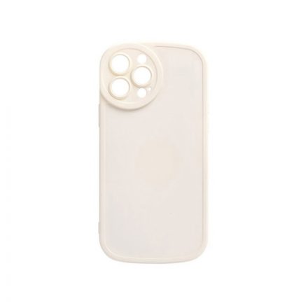 Lekerekített matt TPU telefontok iPhone 13 Pro 6.1 colos YooUp Rounded Matte bézs