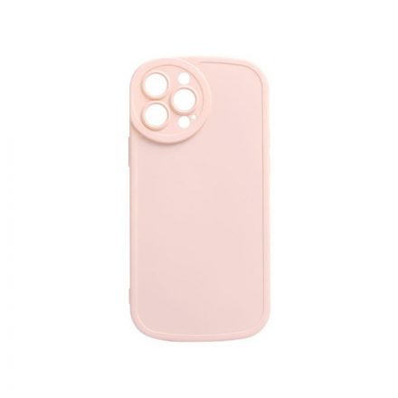 Lekerekített matt TPU telefontok iPhone 13 Pro 6.1 colos YooUp Rounded Matte rózsaszín