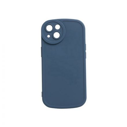 Lekerekített matt TPU telefontok iPhone 14 6.1 colos YooUp Rounded Matte sötétkék