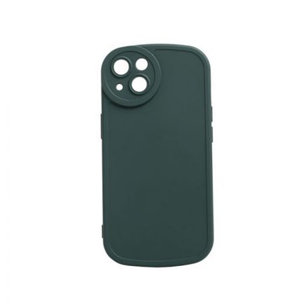 Lekerekített matt TPU telefontok iPhone 14 6.1 colos YooUp Rounded Matte sötétzöld