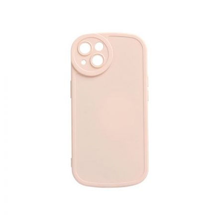 Lekerekített matt TPU telefontok iPhone 14 6.1 colos YooUp Rounded Matte rózsaszín