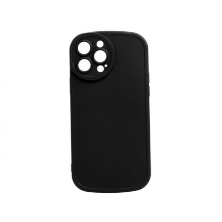 Lekerekített matt TPU telefontok iPhone 14 Pro 6.1 colos YooUp Rounded Matte fekete