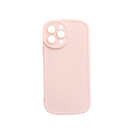 Lekerekített matt TPU telefontok iPhone 14 Pro 6.1 colos YooUp Rounded Matte rózsaszín