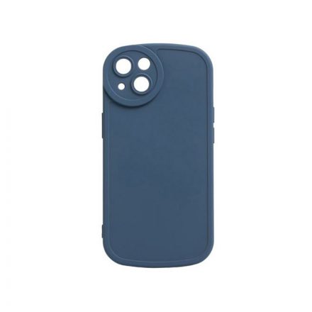 Lekerekített matt TPU telefontok iPhone 14 Plus 6.7 colos YooUp Rounded Matte sötétkék