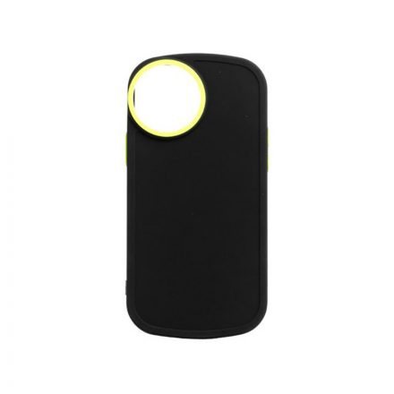 Lekerekített TPU telefontok iPhone 13 6.1 colos YooUp Rounded Elegant fekete
