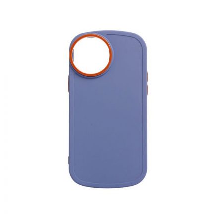 Lekerekített TPU telefontok iPhone 13 Pro 6.1 colos YooUp Rounded Elegant kék