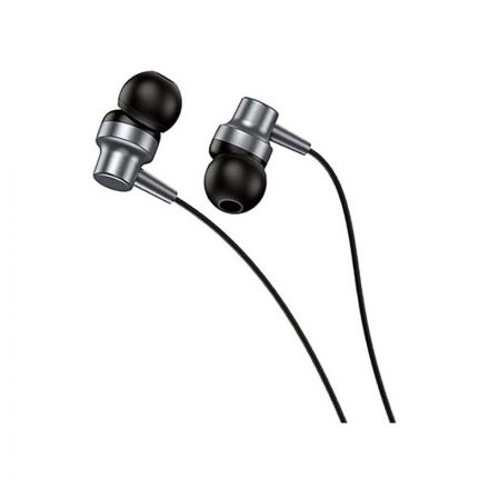 Vezetékes fülhallgató, headset 3,5 mm-es Jack csatlakozóval Jokade JD016 ezüst