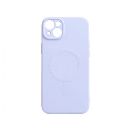 Magsafe-es TPU telefontok iPhone 14 Plus 6.7 colos YooUp Magnetic Pastell lila